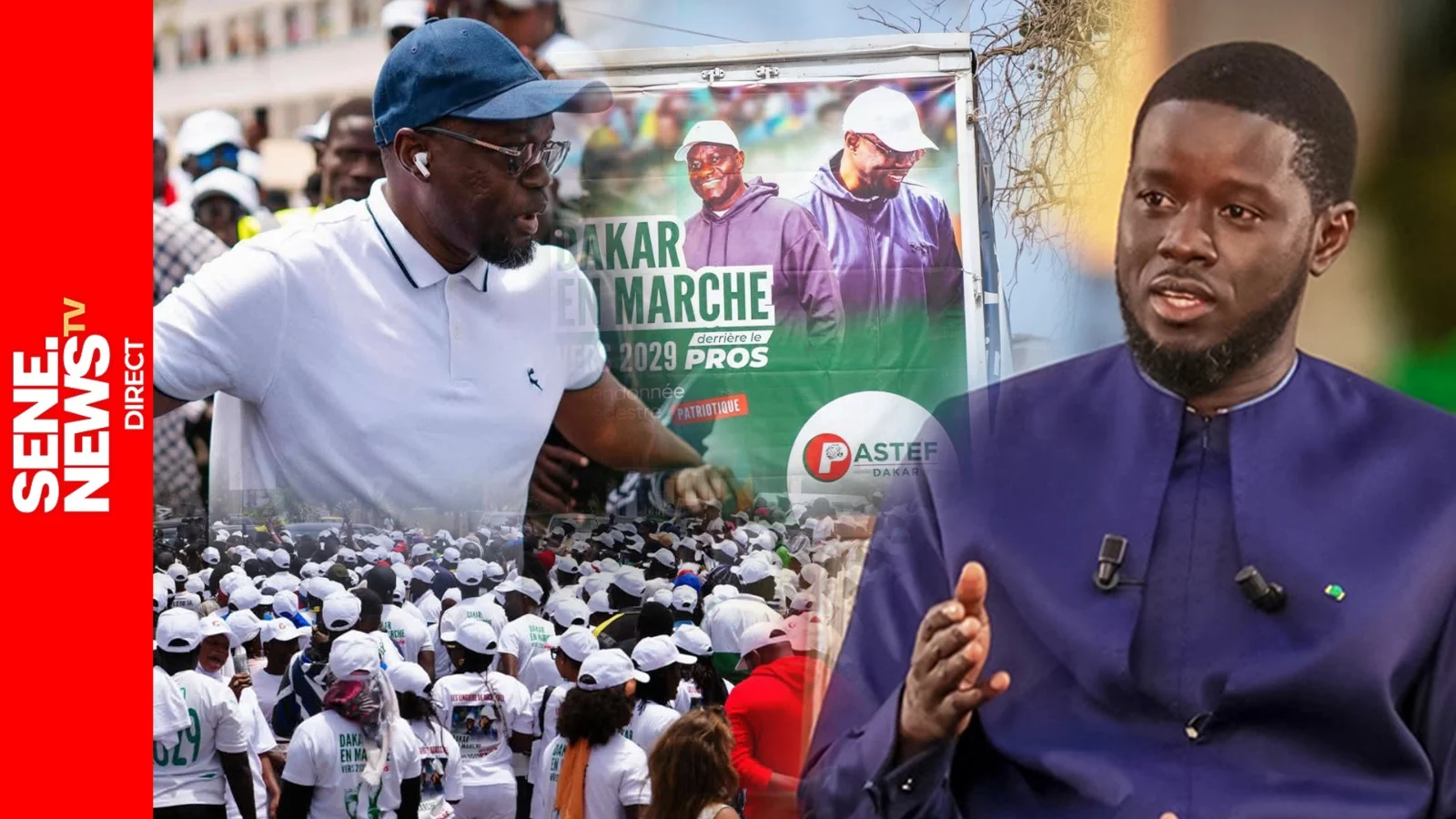 Crise interne au Pastef : Sonko, Diomaye et Abass Fall sous les projecteurs