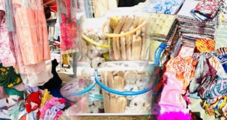 Marché animé de N'Djamena avant la Tabaski