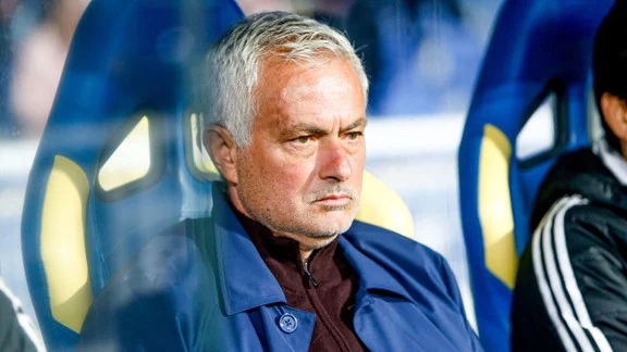 José Mourinho lors d'un entraînement de football