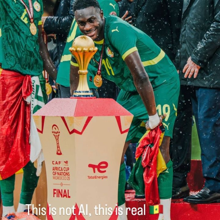 Story de Moussa Niakhaté le 17 mars 2026 après l'annonce de la CAF d'annuler le sacre du Sénégal à la CAN 2025. (INSTAGRAM / NIAKHATE)