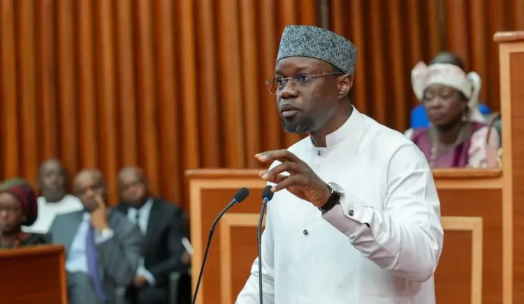 Ousmane Sonko, nouveau président de l'Assemblée nationale du Sénégal