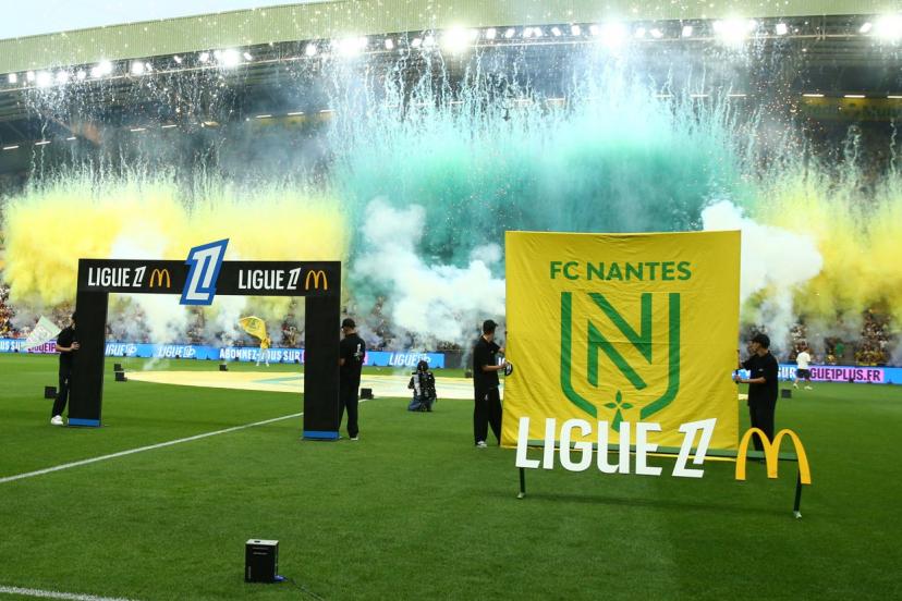 Le FC Nantes devra jouer un match à huis clos. (Gwendoline Le Goff/Équipe)