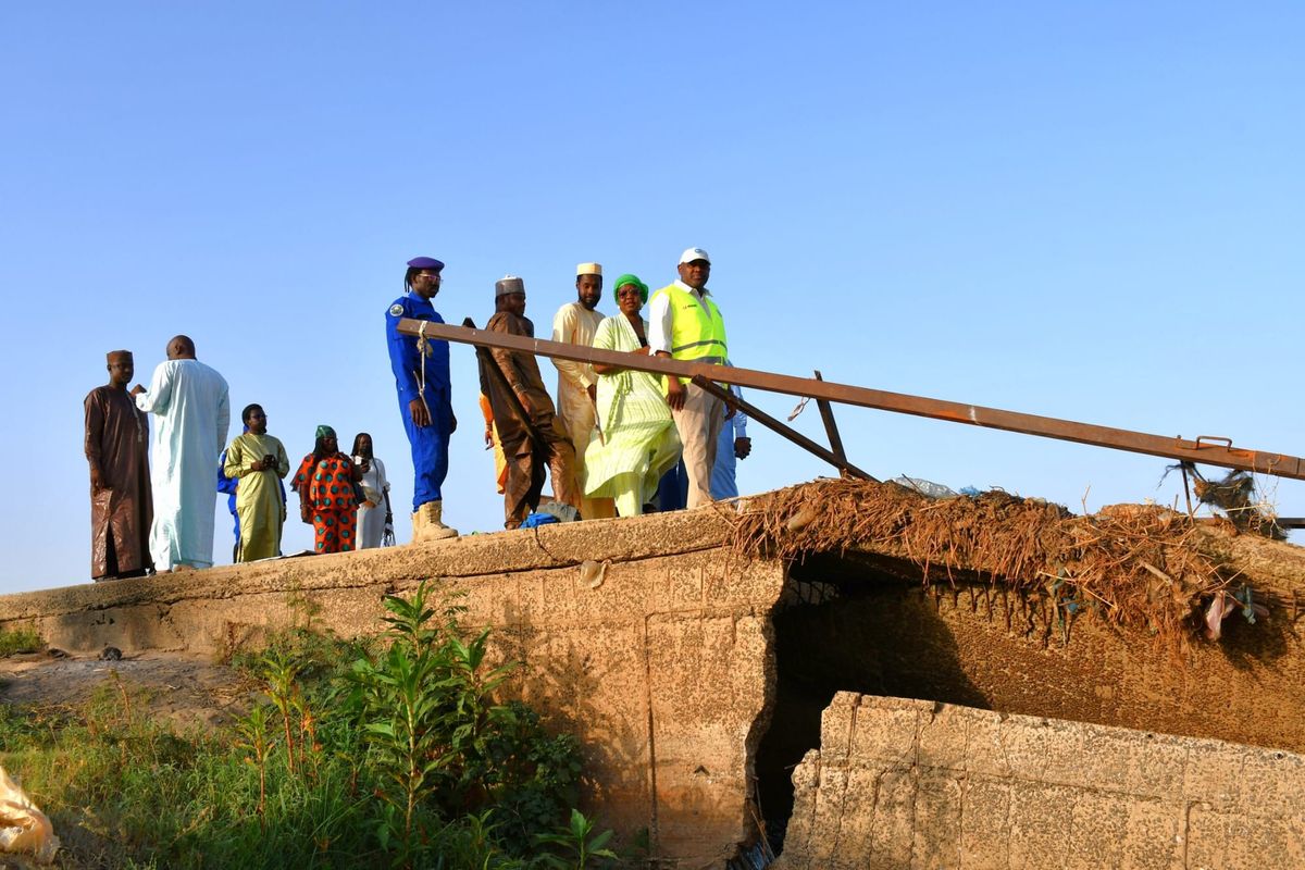 Inspection du site exécutoire de Hilton à N'Djamena