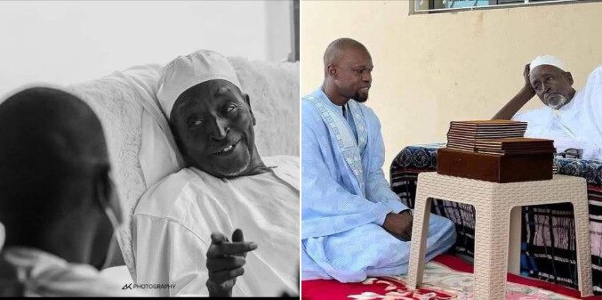 Hommage de Ousmane Sonko à Serigne Cheikh Saliou Mbacké, figure spirituelle et guide du Sénégal