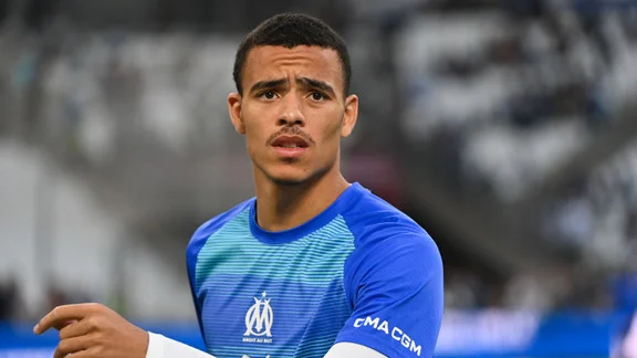 Mason Greenwood en action sous le maillot de l'OM