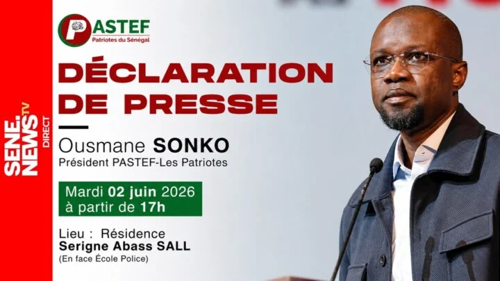 Ousmane Sonko s'exprime après l'annonce du gouvernement