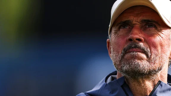 Luis Enrique, entraîneur du PSG, lors d
