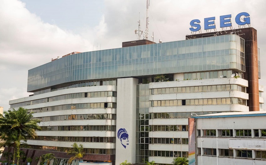Infrastructures de la SEEG à Libreville