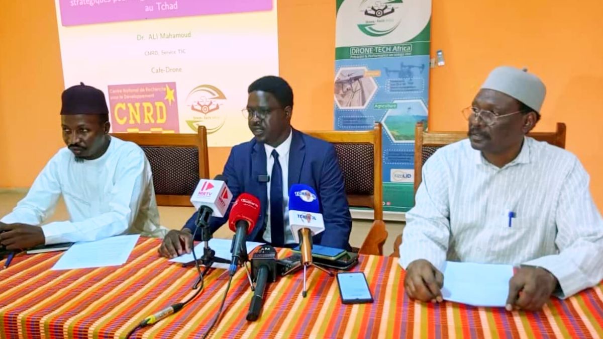Première édition du Café Drone au Tchad