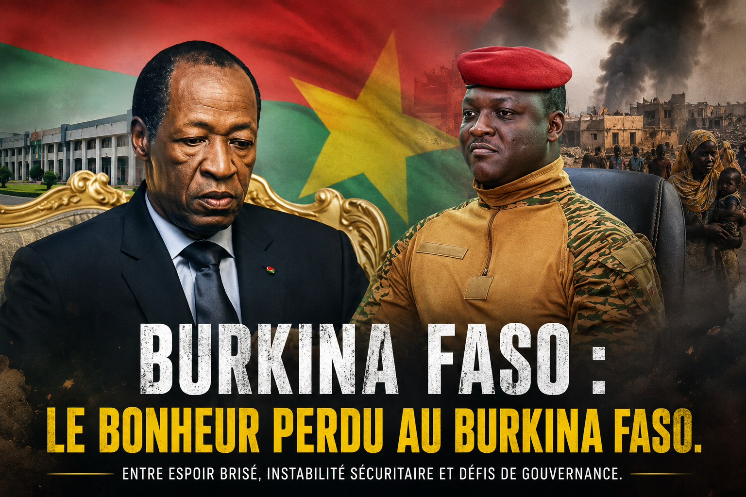 Burkina Faso : sécurité, souveraineté et exil des populations sous traoré