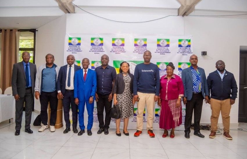 Participants à la retraite stratégique du ministère de l'Agriculture gabonais