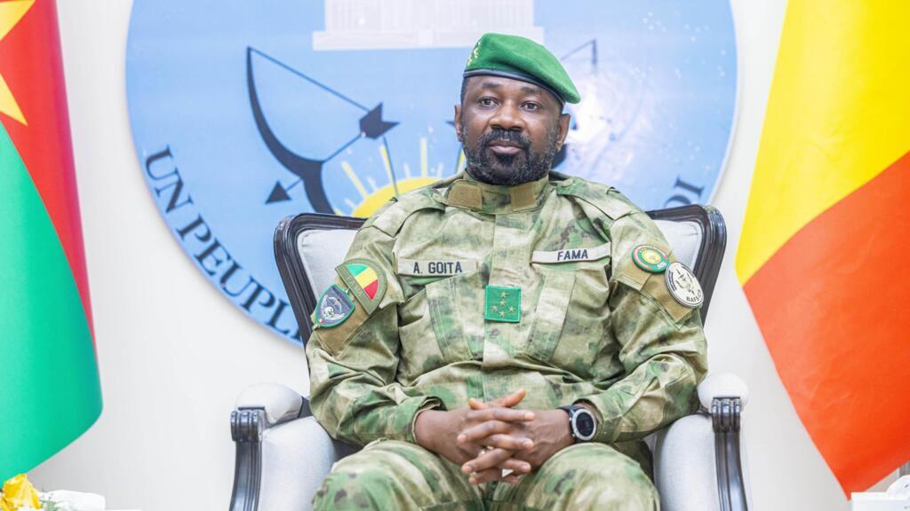 Le président de transition du Mali, le général Assimi Goïta