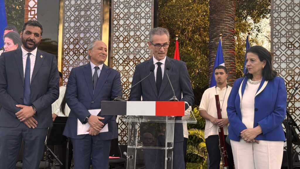 Célébration de la Fête nationale française à Rabat avec l'ambassadeur Philippe Lalliot