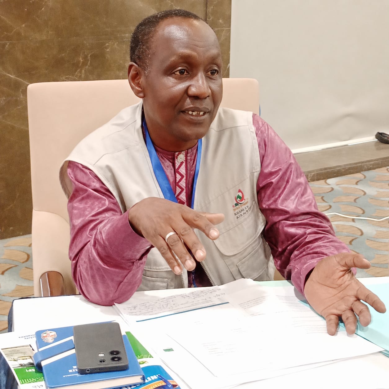 Portrait de Boubacar Hamidou, directeur de la HACP