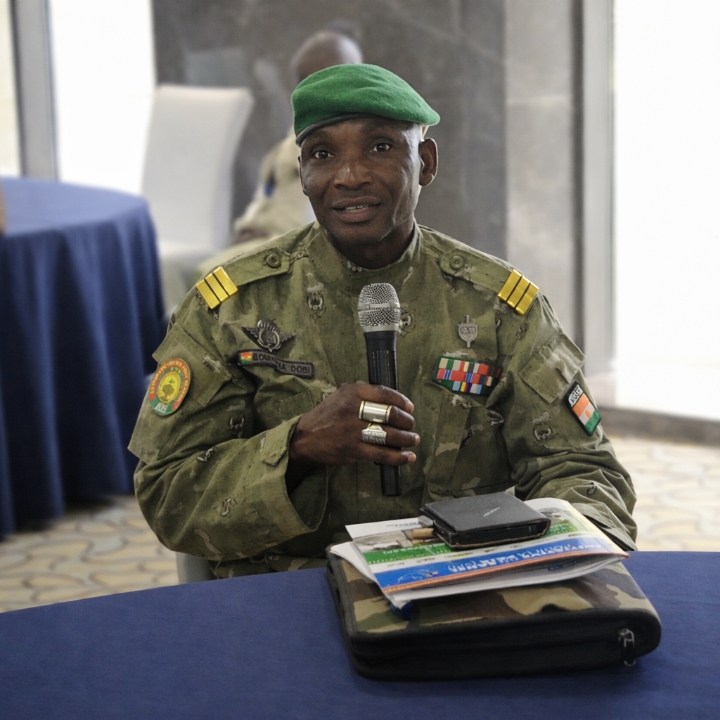 Portrait du préfet de Torodi, capitaine Boureima Dobi