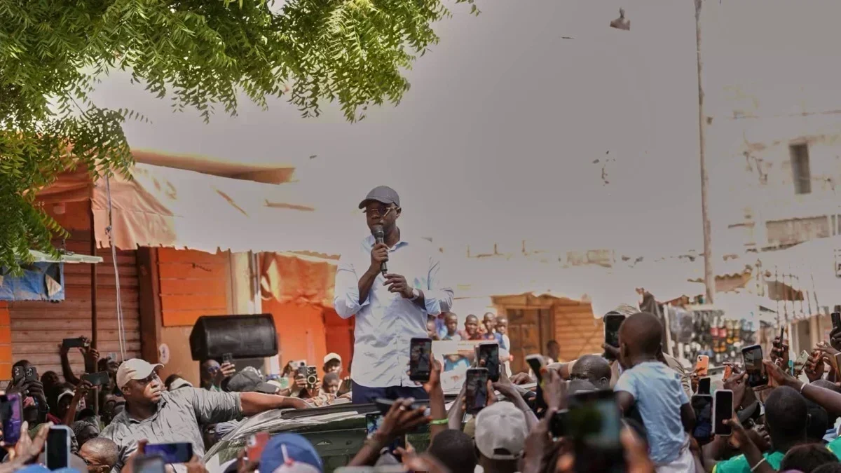 Ousmane Sonko s'adresse aux militants de Pastef à Bargny
