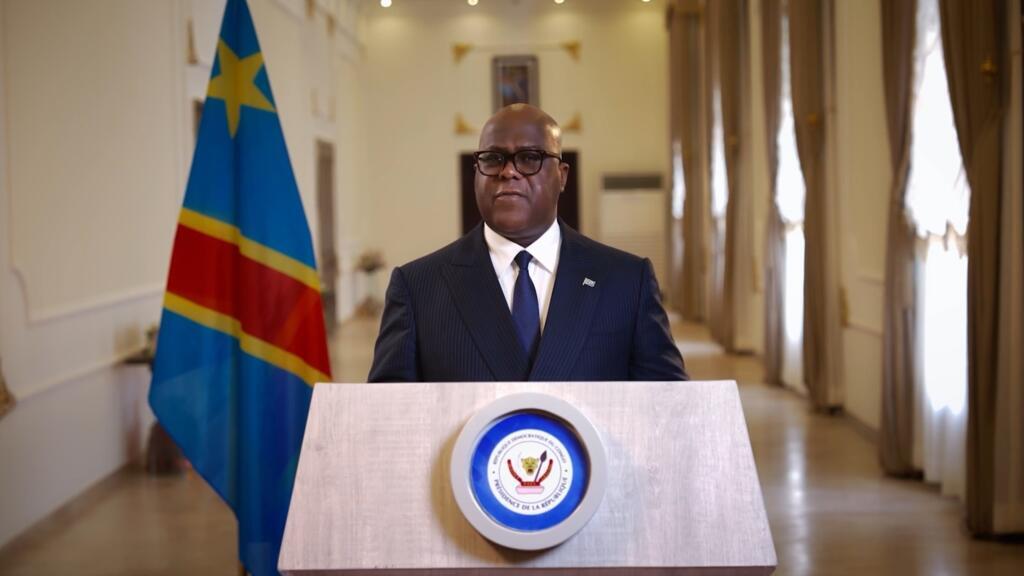 Félix Tshisekedi, président de la RDC, s'exprimant devant la nation en juin 2026.