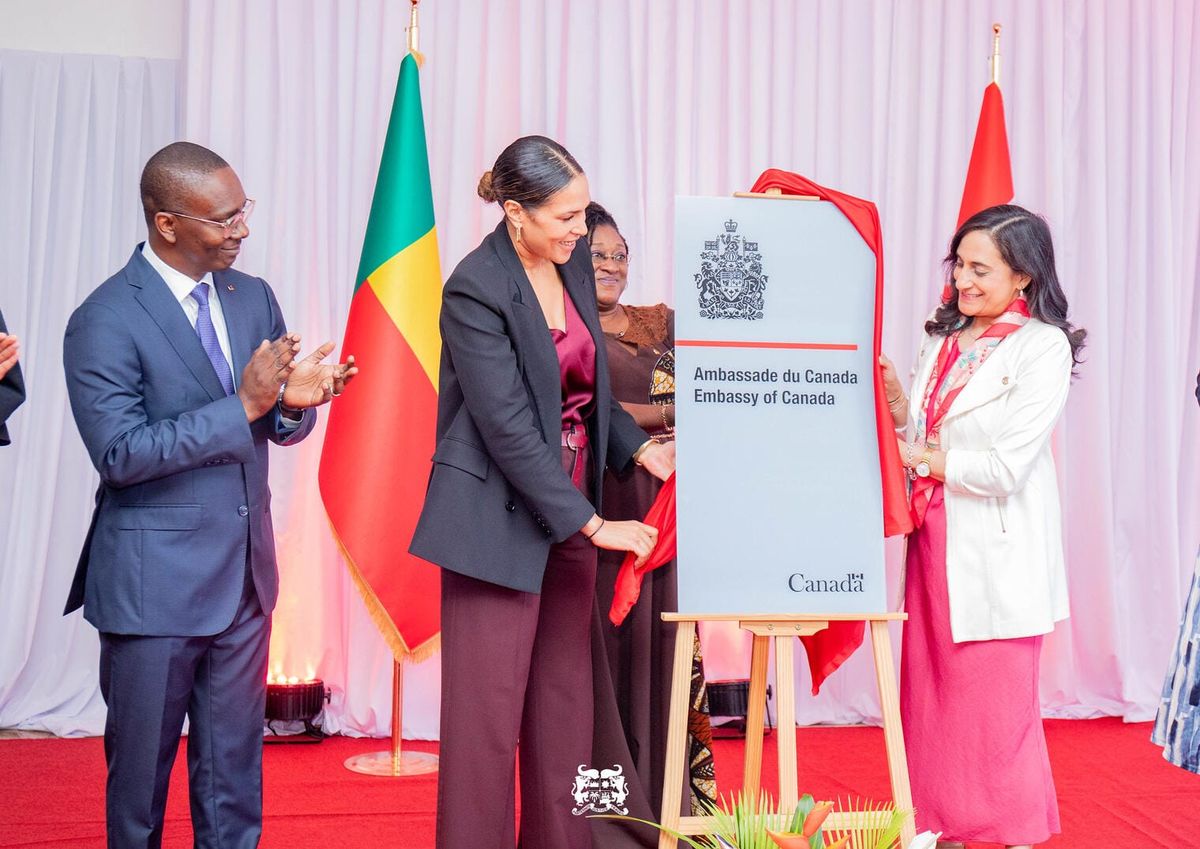Cérémonie d’ouverture de l’ambassade du Canada au Bénin à Cotonou