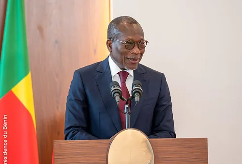 Patrice Talon, président du Sénat béninois