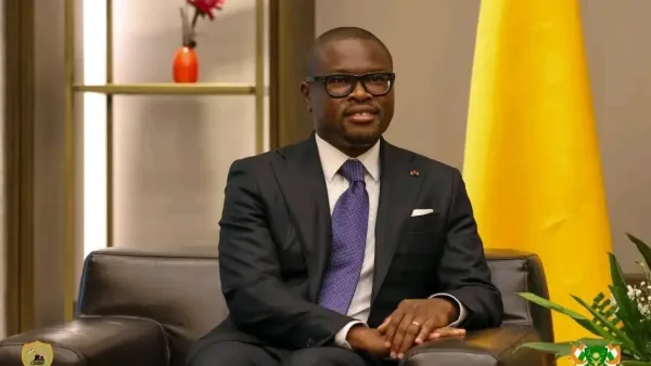 Romuald Wadagni, lors de sa visite à Niamey le 03 juin 2026