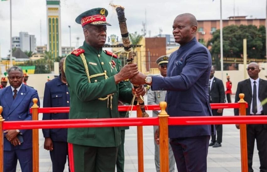 Cérémonie officielle entre le Gabon et la Guinée-Bissau